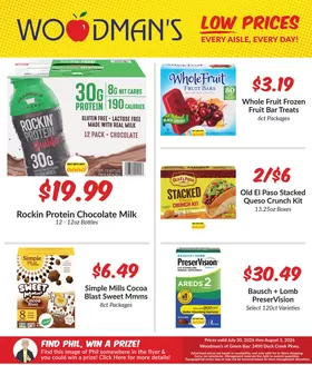 Woodman's catalogue | Current special promotions | 2026-07-30T00:00:00.000Z - 2026-08-05T00:00:00.000Z