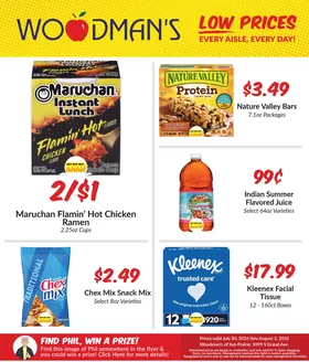Woodman's catalogue | Wide range of offers | 2026-07-30T00:00:00.000Z - 2026-08-05T00:00:00.000Z