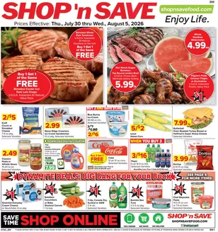 Shop 'n Save catalogue | Discover attractive offers | 2026-07-30T00:00:00.000Z - 2026-08-05T00:00:00.000Z