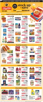 ShopRite catalogue in Pennington NJ | Great offer for all customers | 2026-07-30T00:00:00.000Z - 2026-08-08T00:00:00.000Z