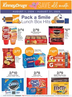 Kinney Drugs catalogue | Exclusive deals for our customers | 2026-08-01T00:00:00.000Z - 2026-08-31T00:00:00.000Z