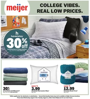 Meijer catalogue | Our best offers for you | 2026-08-05T00:00:00.000Z - 2026-08-11T00:00:00.000Z