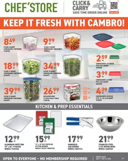 Chef'Store catalogue | Discounts and promotions | 2026-08-03T00:00:00.000Z - 2026-08-16T00:00:00.000Z