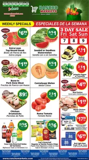 Rancho Markets catalogue | Rancho Markets weekly ad | 2026-08-04T00:00:00.000Z - 2026-08-10T00:00:00.000Z