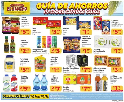 Supermercado El Rancho catalogue in Colleyville TX | Weekly Ad | 2026-07-29T00:00:00.000Z - 2026-09-01T00:00:00.000Z