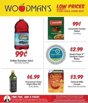 Woodman's catalogue | Our best bargains | 2026-08-06T00:00:00.000Z - 2026-08-12T00:00:00.000Z