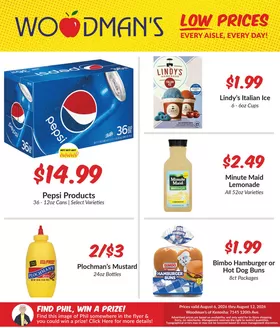 Woodman's catalogue | Discover attractive offers | 2026-08-06T00:00:00.000Z - 2026-08-12T00:00:00.000Z