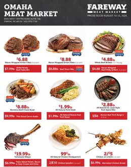 Fareway catalogue | Top deals and discounts | 2026-08-10T00:00:00.000Z - 2026-08-15T00:00:00.000Z