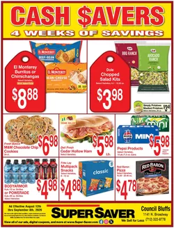 Super Saver catalogue | Our best offers for you | 2026-08-12T00:00:00.000Z - 2026-09-08T00:00:00.000Z