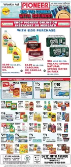 Pioneer Supermarkets catalogue | Exclusive deals for our customers | 2026-08-16T00:00:00.000Z - 2026-08-22T00:00:00.000Z