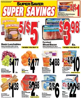 Super Saver catalogue | Discover attractive offers | 2026-08-19T00:00:00.000Z - 2026-08-25T00:00:00.000Z