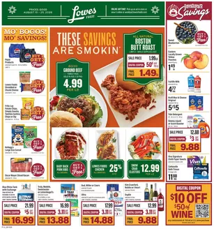 Lowes Foods catalogue | Weekly Ad | 2026-08-19T00:00:00.000Z - 2026-08-25T00:00:00.000Z