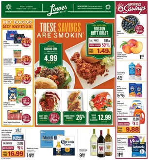 Lowes Foods catalogue in Jasper GA | Weekly Ad | 2026-08-19T00:00:00.000Z - 2026-08-25T00:00:00.000Z