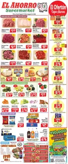 El Ahorro catalogue | Exclusive deals for our customers | 2026-08-19T00:00:00.000Z - 2026-08-25T00:00:00.000Z