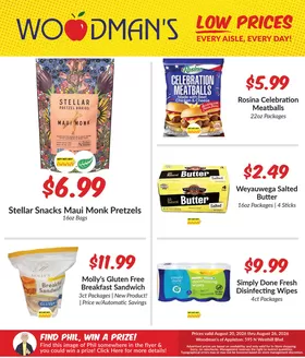 Woodman's catalogue | Great offer for bargain hunters | 2026-08-20T00:00:00.000Z - 2026-08-26T00:00:00.000Z