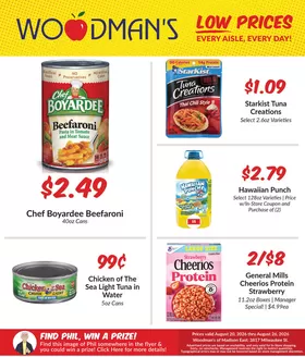 Woodman's catalogue in Antioch IL | Our best deals for you | 2026-08-20T00:00:00.000Z - 2026-08-26T00:00:00.000Z
