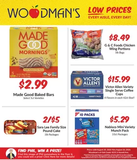 Woodman's catalogue | Current deals and offers | 2026-08-20T00:00:00.000Z - 2026-08-26T00:00:00.000Z