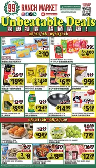 99 Ranch catalogue | Top offers for all bargain hunters | 2026-08-21T00:00:00.000Z - 2026-09-03T00:00:00.000Z