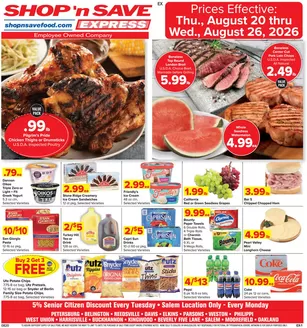Shop 'n Save catalogue | Current bargains and offers | 2026-08-20T00:00:00.000Z - 2026-08-26T00:00:00.000Z