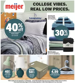 Meijer catalogue | college vibes. real low prices. | 2026-08-26T00:00:00.000Z - 2026-09-01T00:00:00.000Z