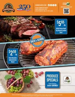Commissary catalogue | Discounts and promotions | 2026-08-24T00:00:00.000Z - 2026-09-06T00:00:00.000Z