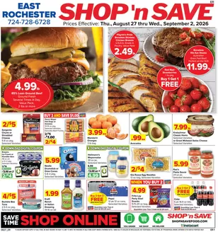 Shop 'n Save catalogue | Great discounts on selected products | 2026-08-27T00:00:00.000Z - 2026-09-02T00:00:00.000Z