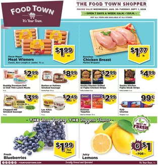 Food Town catalogue in Tomball TX | FoodTownInStoreAd | 2026-08-26T00:00:00.000Z - 2026-09-09T00:00:00.000Z