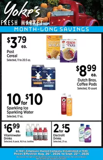 Yoke's Fresh Market catalogue in Spokane WA | Yoke's Fresh Market Monthly Savings Guide | 2026-08-26T00:00:00.000Z - 2026-09-22T00:00:00.000Z