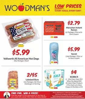 Woodman's catalogue | Woodman's weekly ad | 2026-08-27T00:00:00.000Z - 2026-09-02T00:00:00.000Z