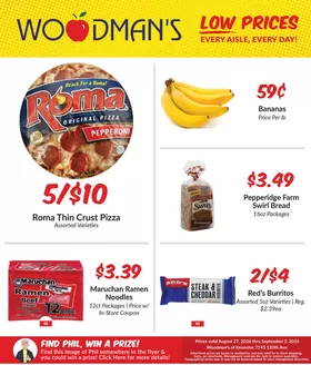 Woodman's catalogue | Top offers for all bargain hunters | 2026-08-27T00:00:00.000Z - 2026-09-02T00:00:00.000Z