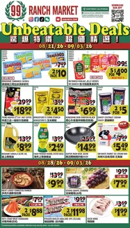 99 Ranch catalogue | Offers for bargain hunters | 2026-08-21T00:00:00.000Z - 2026-09-03T00:00:00.000Z