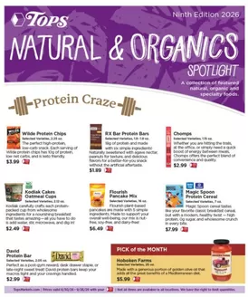 Tops catalogue | Tops Natural & Organics Spotlight | 2026-08-30T00:00:00.000Z - 2026-09-26T00:00:00.000Z