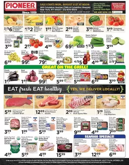 Pioneer Supermarkets catalogue | Pioneer Supermarkets weekly ad | 2026-08-31T00:00:00.000Z - 2026-09-06T00:00:00.000Z