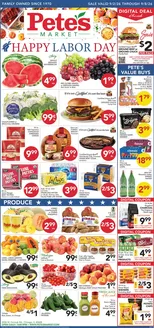 Pete's Fresh Market catalogue | Great offer for bargain hunters | 2026-09-02T00:00:00.000Z - 2026-09-08T00:00:00.000Z