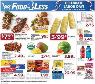 Food 4 Less catalogue in Corona Del Mar CA | Save now with our deals | 2026-09-02T00:00:00.000Z - 2026-09-08T00:00:00.000Z