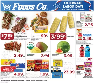 Foods Co catalogue in Clovis CA | Weekly Ad | 2026-09-02T00:00:00.000Z - 2026-09-08T00:00:00.000Z
