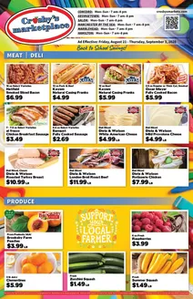 Crosby's Marketplace catalogue in Weston MA | Catalog Crosby's Marketplace | 2026-08-21T00:00:00.000Z - 2026-09-03T00:00:00.000Z