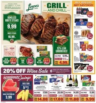 Lowes Foods catalogue | Weekly Ad | 2026-09-02T00:00:00.000Z - 2026-09-08T00:00:00.000Z