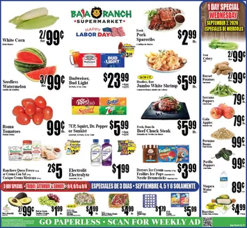 Baja Ranch catalogue | Baja Ranch weekly ad | 2026-09-02T00:00:00.000Z - 2026-09-08T00:00:00.000Z