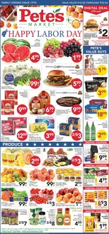 Pete's Fresh Market catalogue | Our best offers for you | 2026-09-02T00:00:00.000Z - 2026-09-08T00:00:00.000Z