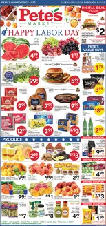 Pete's Fresh Market catalogue | Discounts and promotions | 2026-09-02T00:00:00.000Z - 2026-09-08T00:00:00.000Z