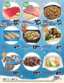 Times Supermarkets catalogue | Seafood Specials | 2026-09-02T00:00:00.000Z - 2026-09-08T00:00:00.000Z