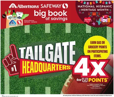 Safeway catalogue in Kirtland NM | Save now with our deals | 2026-08-25T00:00:00.000Z - 2026-09-28T00:00:00.000Z