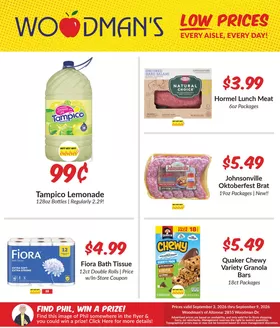 Woodman's catalogue | Woodman's weekly ad | 2026-09-03T00:00:00.000Z - 2026-09-09T00:00:00.000Z