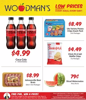 Woodman's catalogue in Racine WI | Great offer for all customers | 2026-09-03T00:00:00.000Z - 2026-09-09T00:00:00.000Z