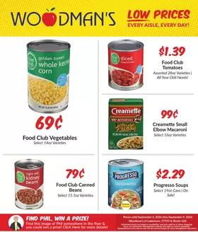 Woodman's catalogue | Our best deals for you | 2026-09-03T00:00:00.000Z - 2026-09-09T00:00:00.000Z