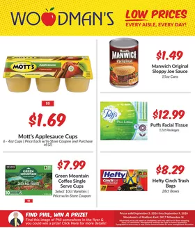 Woodman's catalogue | Current special promotions | 2026-09-03T00:00:00.000Z - 2026-09-09T00:00:00.000Z