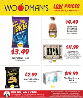 Woodman's catalogue | Offers for bargain hunters | 2026-09-03T00:00:00.000Z - 2026-09-09T00:00:00.000Z