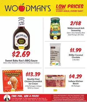 Woodman's catalogue | Discover attractive offers | 2026-09-03T00:00:00.000Z - 2026-09-09T00:00:00.000Z