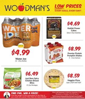 Woodman's catalogue | Great discounts on selected products | 2026-09-03T00:00:00.000Z - 2026-09-09T00:00:00.000Z